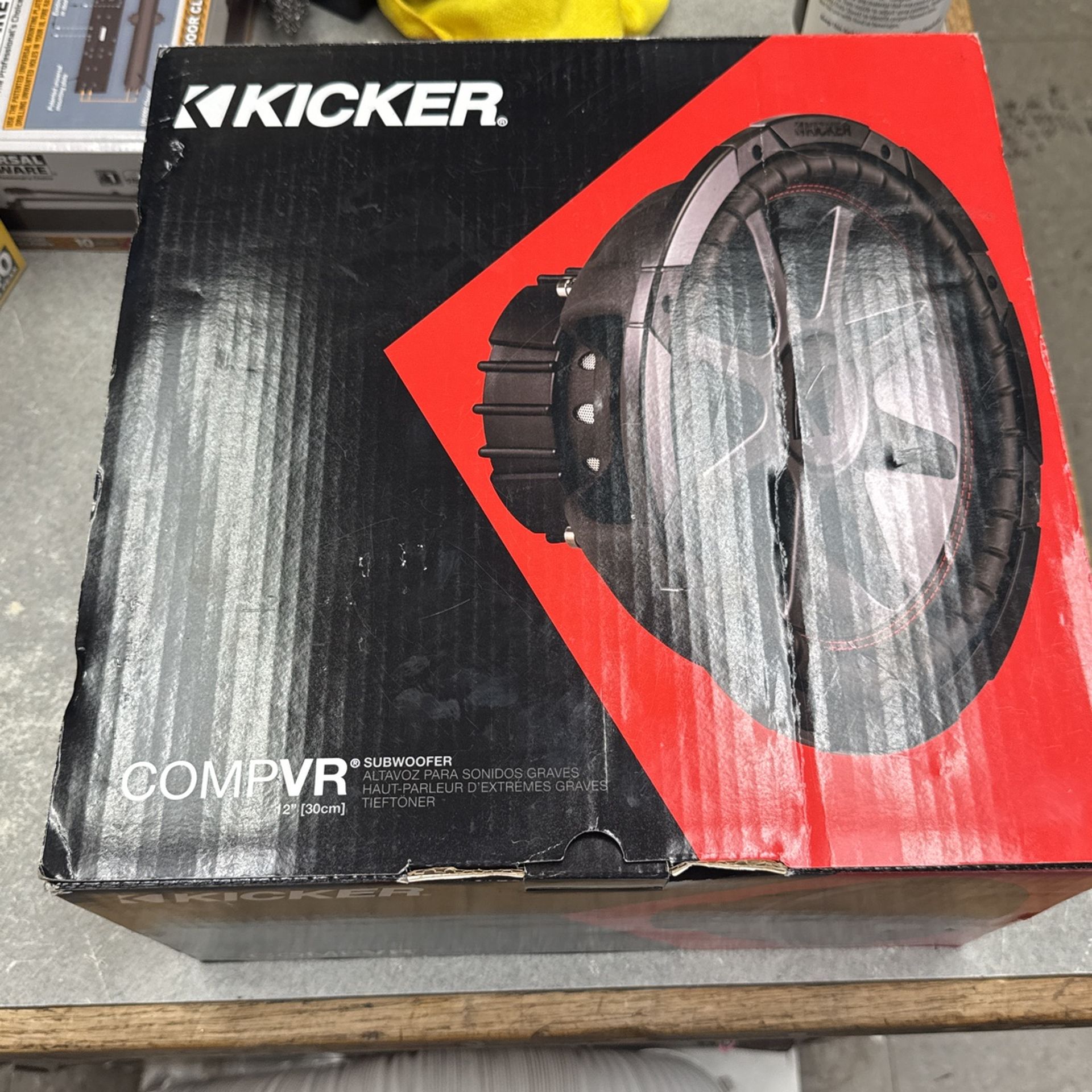 Subwoofer KICKER 43CVR124 CompVR 4 Ohm Subwoofer 12in.,New Products : American Fashion Style Bags On Sale