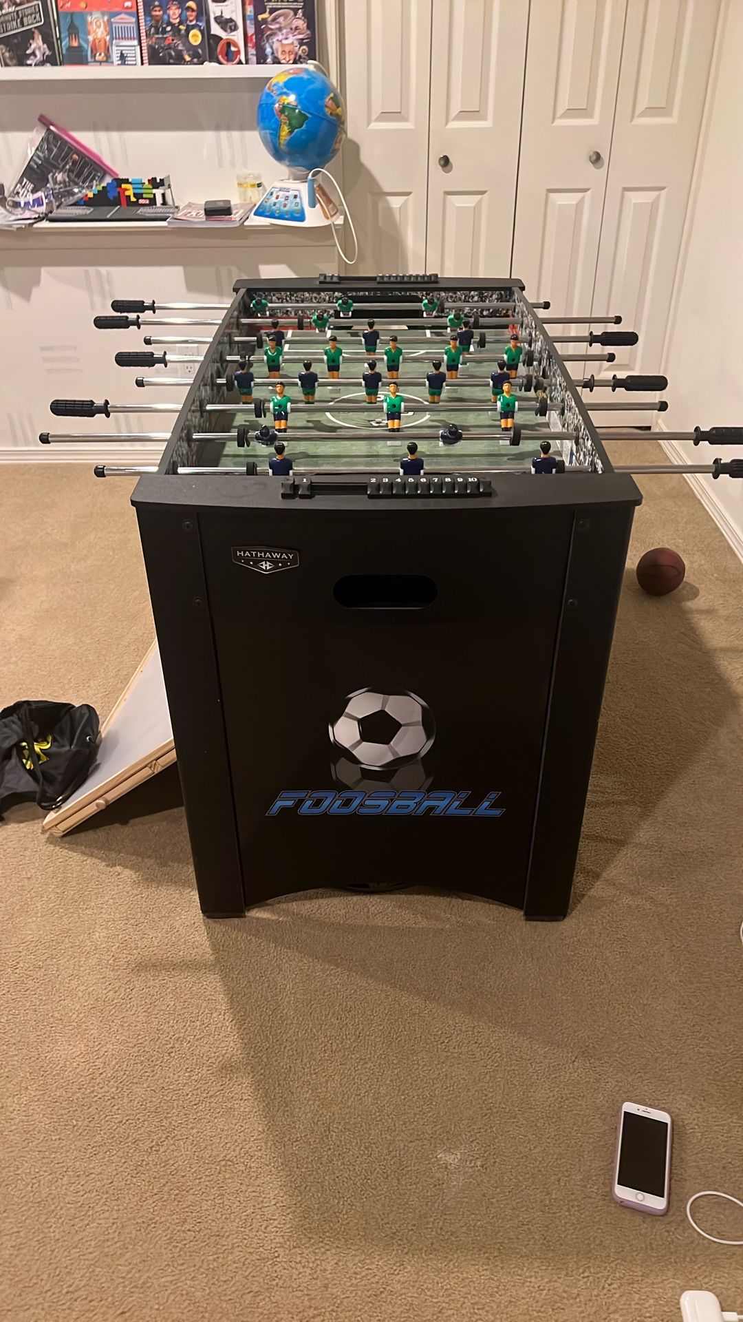 Hathaway Foosball Table-Good For Kids/youth Size