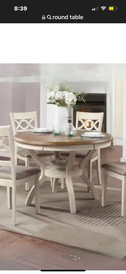 Pier1 Imports Round Wood Table