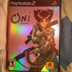 Oni  Ps2 Game Condition Is Very Good . Complete With Manual Cover Art And Case . Disc Is In Great Condition 