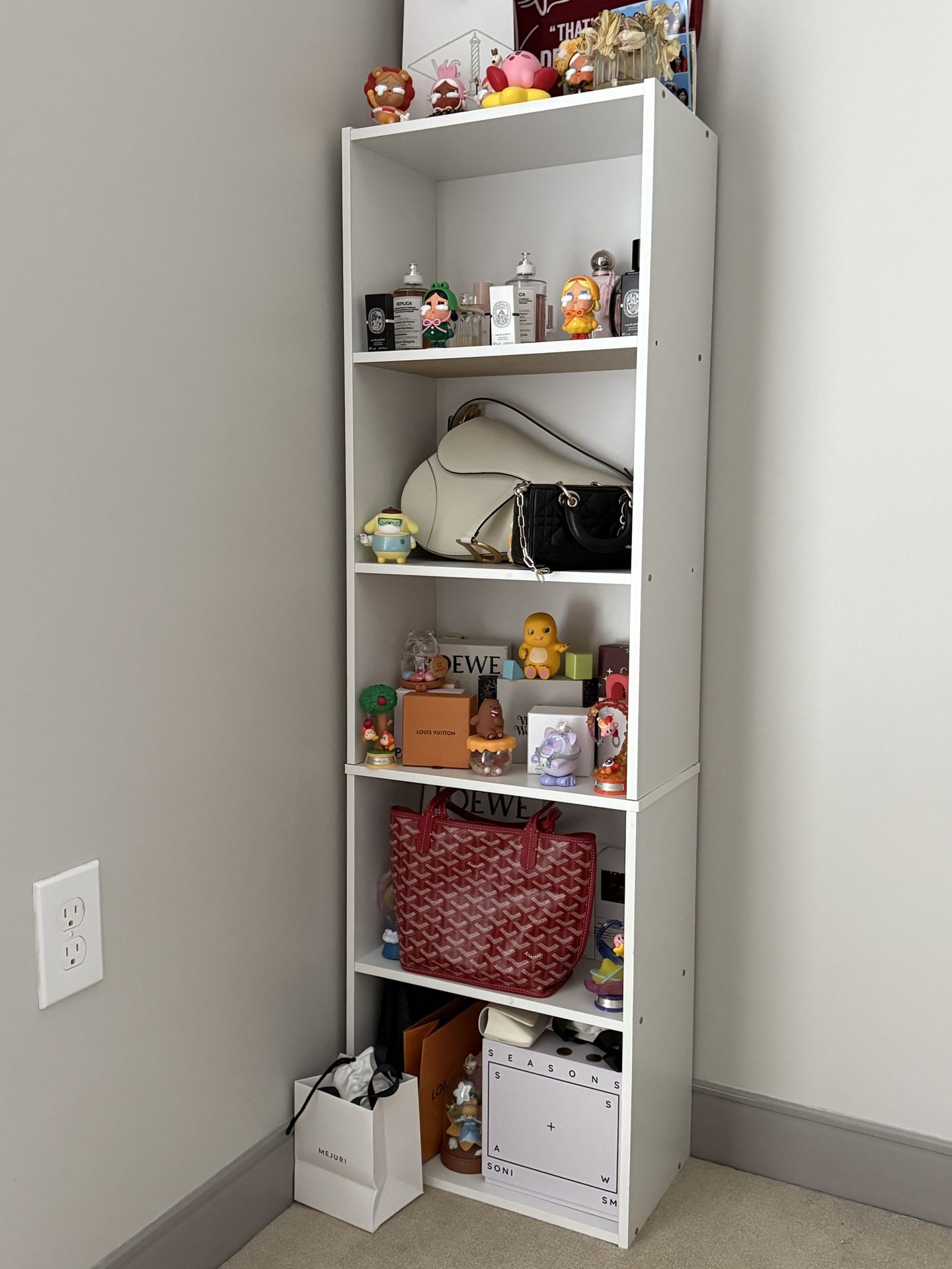 5 Tier Bookself / Cube Storage