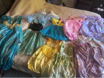 Girls Princess Dress-Up Costume Lot
