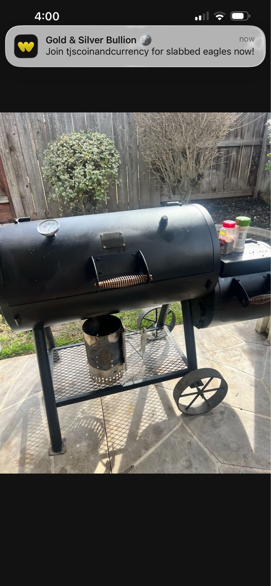 Oklahoma Joes Smoker