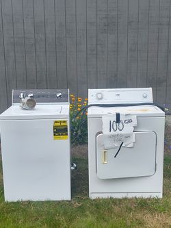 Washer/dryer set