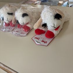 NEW PLUSH LAMB CHOP MULTI PET TOY