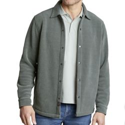 NWT Copper&Oak men’s premium shirt jacket grey Size M