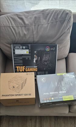 Asus TUF Gaming motherboard Phantom Spirit 120  SE  MAG 850 Watt Power Supply