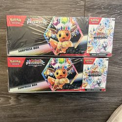 Prismatic Evolutions Booster Bundle + Surprise Box Bundle