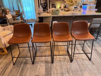 Bar Stools Set Of 4 (26 In)