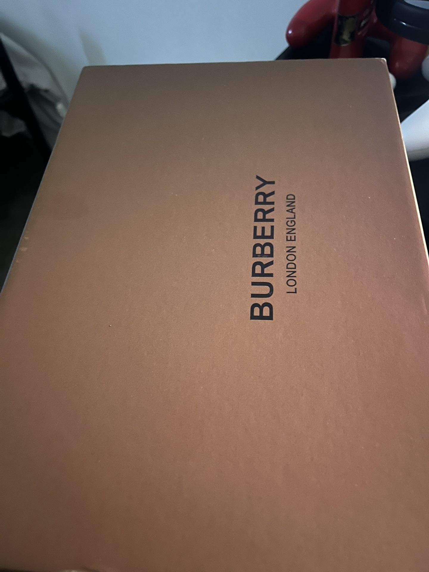 Burberry check sneakers