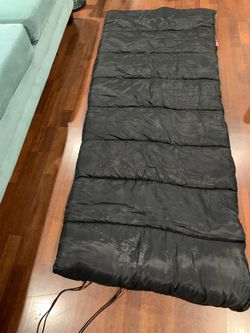 Coleman insulated sleeping bag:black