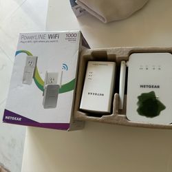 Netgear Powerline Wifi Extender 1000