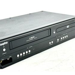 SANYO FWDV225F DVD/VCR Player with Line-in Recording 