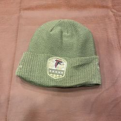 Brand New Atlanta Falcons Salute To Service Beanie 