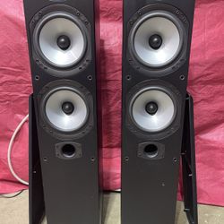 pair of Monitor Audio Bronze B4 Tower Speakers