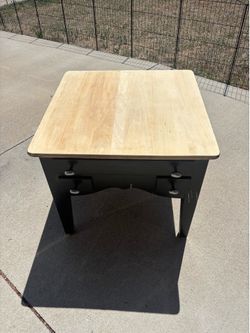 Black End Table