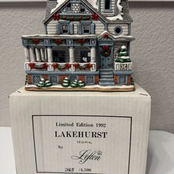 Christmas Colonial Village House Collection By Lefton 