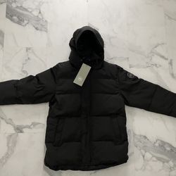 Black Canada Goose Macmillan Coat Black Label Size Small