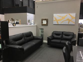 Sofa and love seat