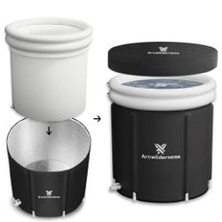 NEW Foil Ice Bath Tub Cold Plunge Tub for Athletes New, Open Box, Sealed Inside