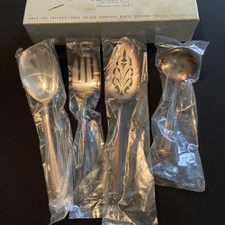 Rogers & Bro Starlight 4 Piece Hostess Set