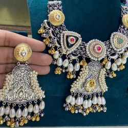 german silver necklace 