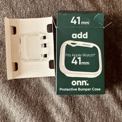 Apple watch 41 mm on protective bumper case