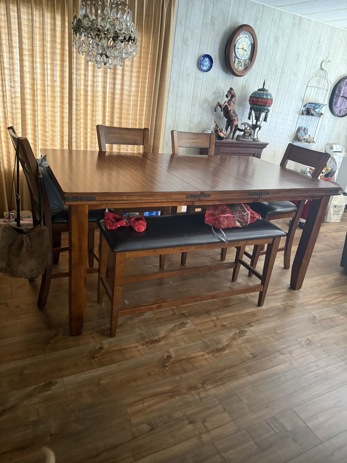 Bar Height Dinner Table