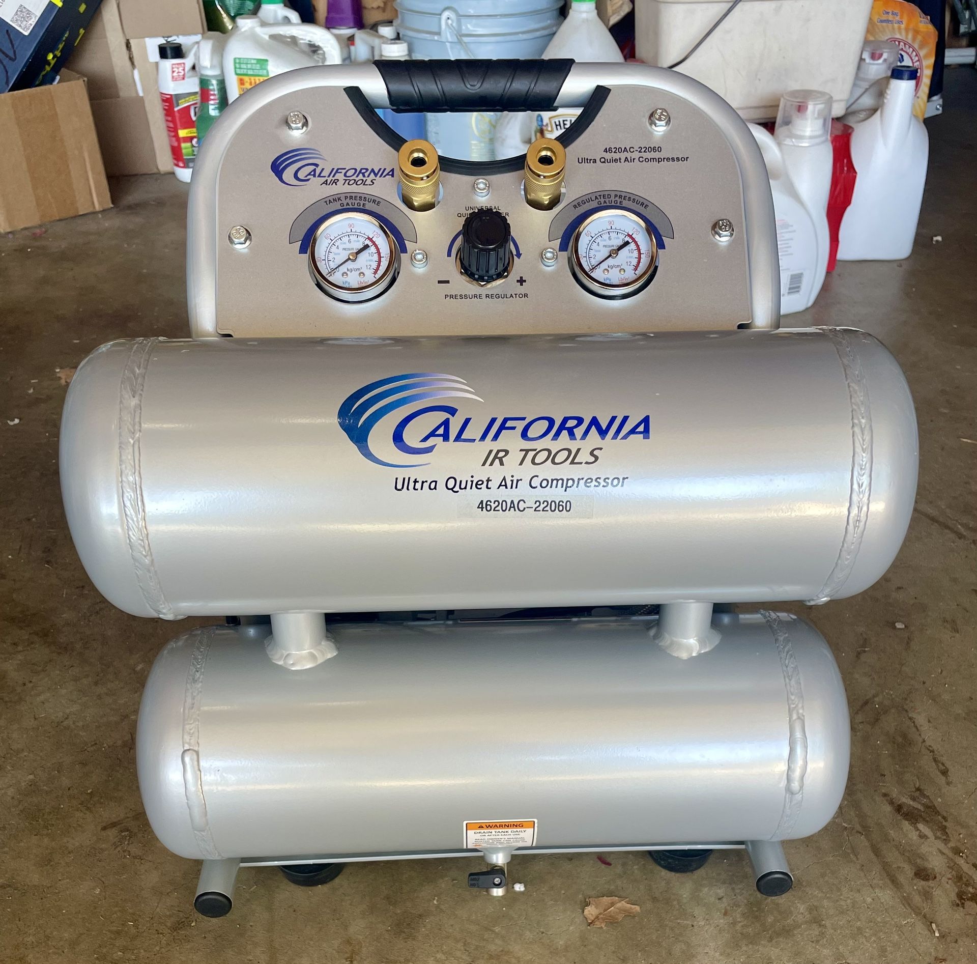 California Air Tools 4620AC-22060 Ultra Quiet Air Compressor 