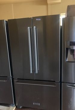 Kitchen Aid Three Door Refrigerator
