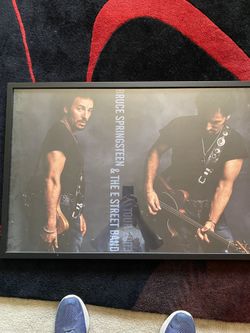 Bruce Springsteen Framed Art