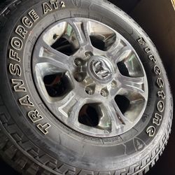 2024 Ram 2500 8 Lugs Chrome Offroad Wheel Rim Tires