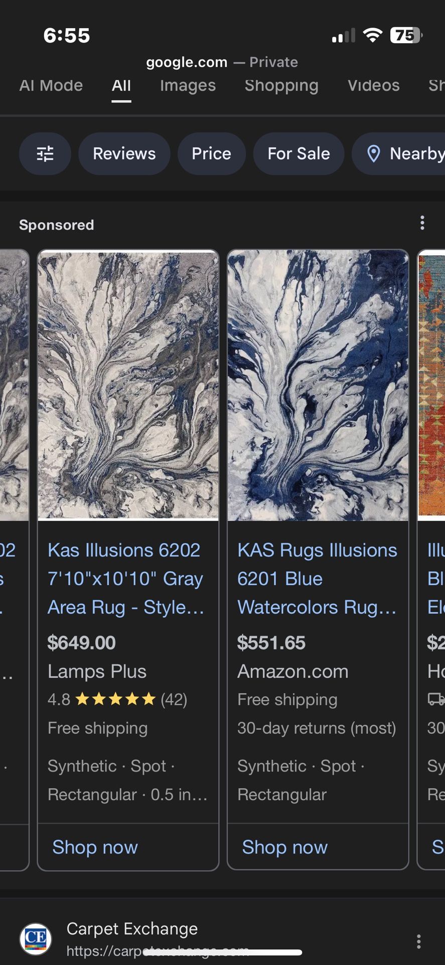 Kas Illusions rug 6202