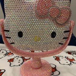 Hello Kitty Cystal Encrusted Mirror