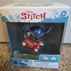 Stitch Zoom Hero Window Box - Stitch On Red Vehicle 