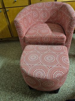 Chair with stool