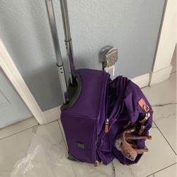 Brand New Rolling Duffle Bag $30 Firm 