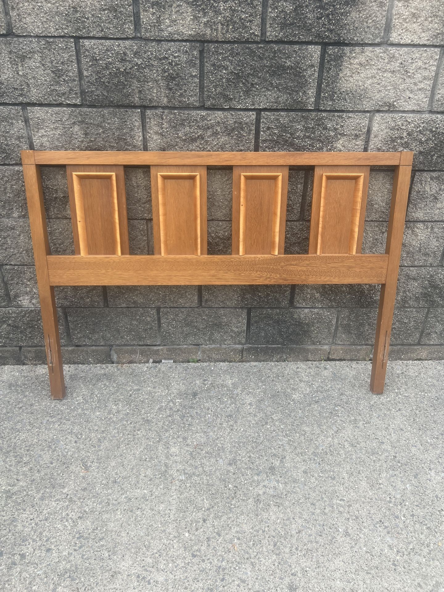 mid century FULL headboard