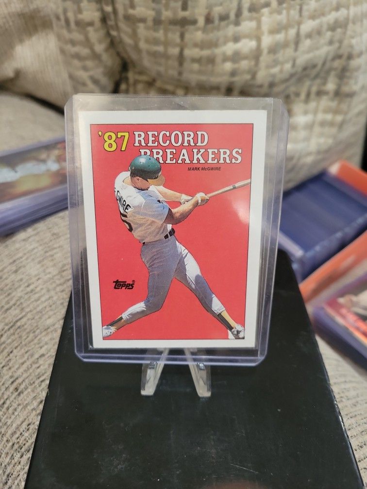 Mark McGwire Topps Record Breakers Baseball Card/taking Offers