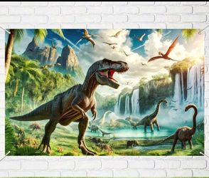 Dinosaur Backdrop 