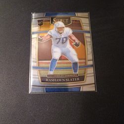 Rashawn Slater Rookie Card 