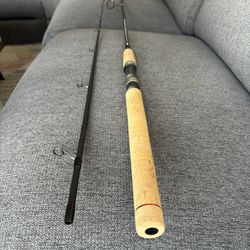 Redbone high modulus graphite rod.