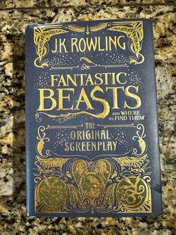JK Rowling Fantastic Beasts hardcover