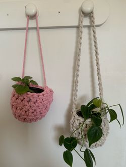 Handmade Crochet Plant Hangers