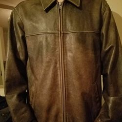 Eddie Bauer Distressed Leather