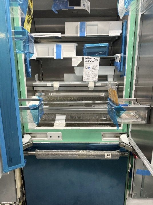 New Thermador Built In Refrigerator 36-inch Stainless Steel Finish 