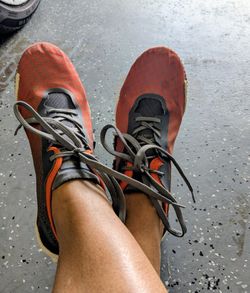 Merrell Minimalist Running Shoes Women Size 8 Orange, Lightweight Trail Sneakers.
