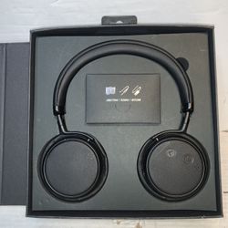 Siros H5D Bluetooth Active Noise Cancelling Black Headphones, 15m Range