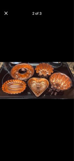 Vintage jello molds retro wall decor