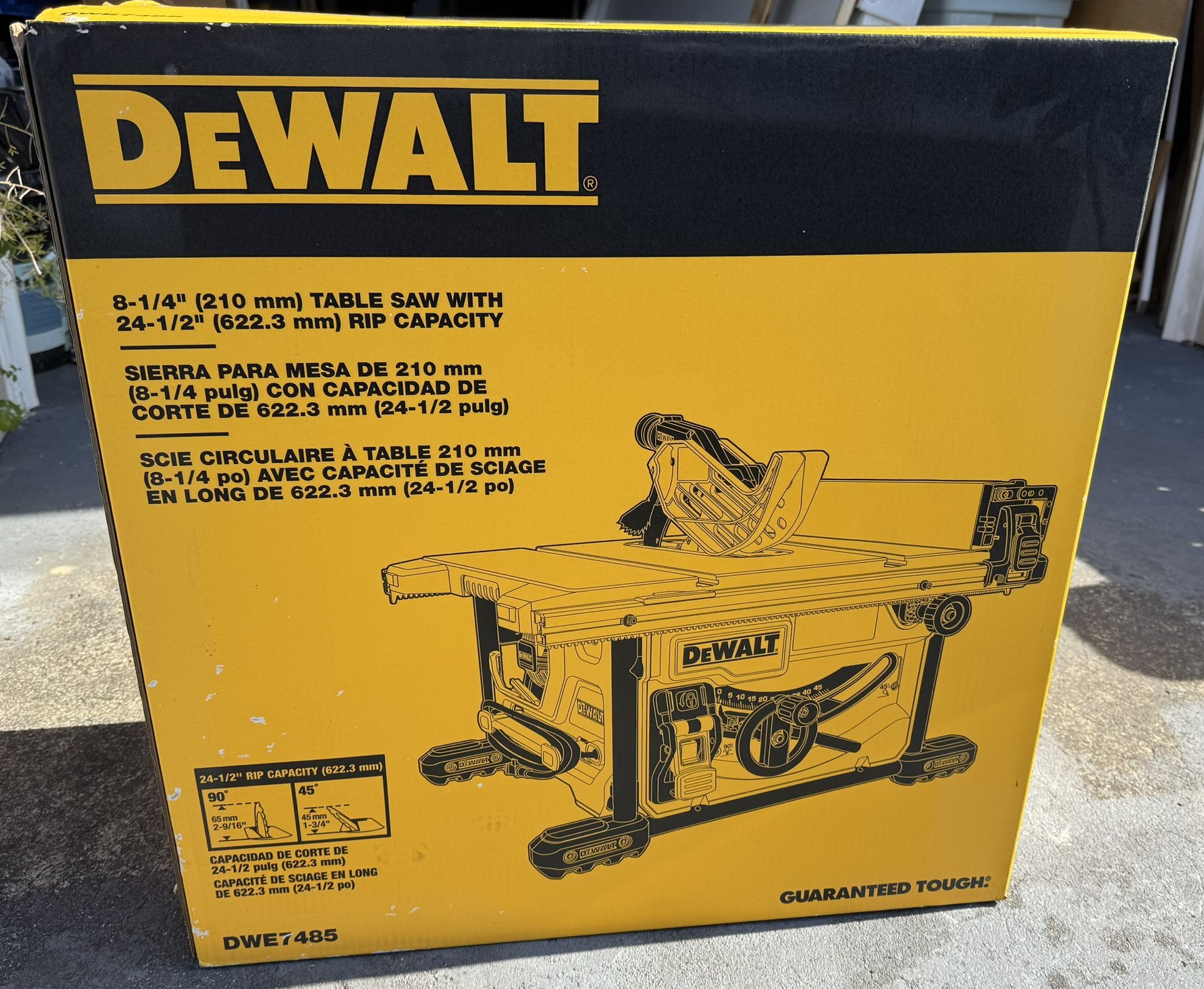 Dewalt-Table Saw-Brand New